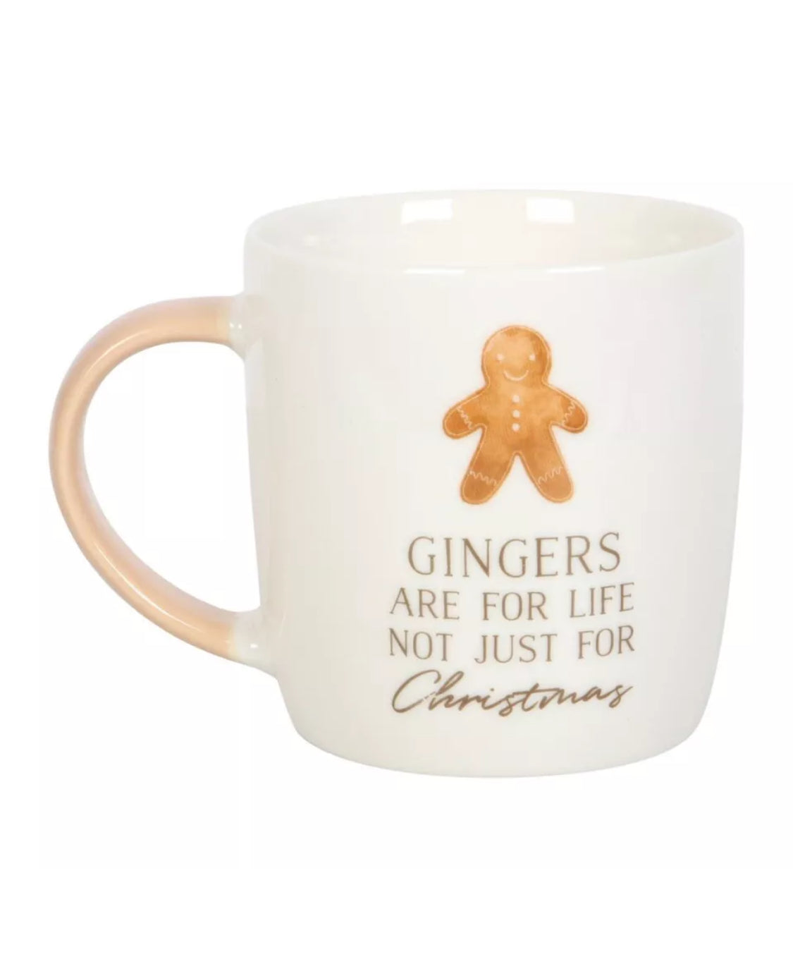 Novelty Gingers Are For Life Not Just For Christmas Mug