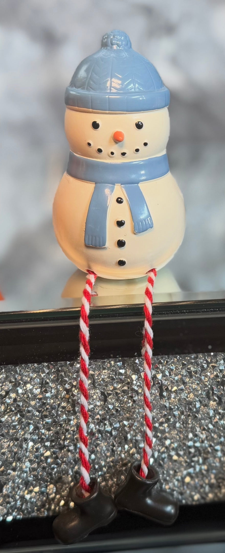 Seasonal Shelf Sitter Decorations – Pumpkin, Snowman, Santa & Christmas Sprout