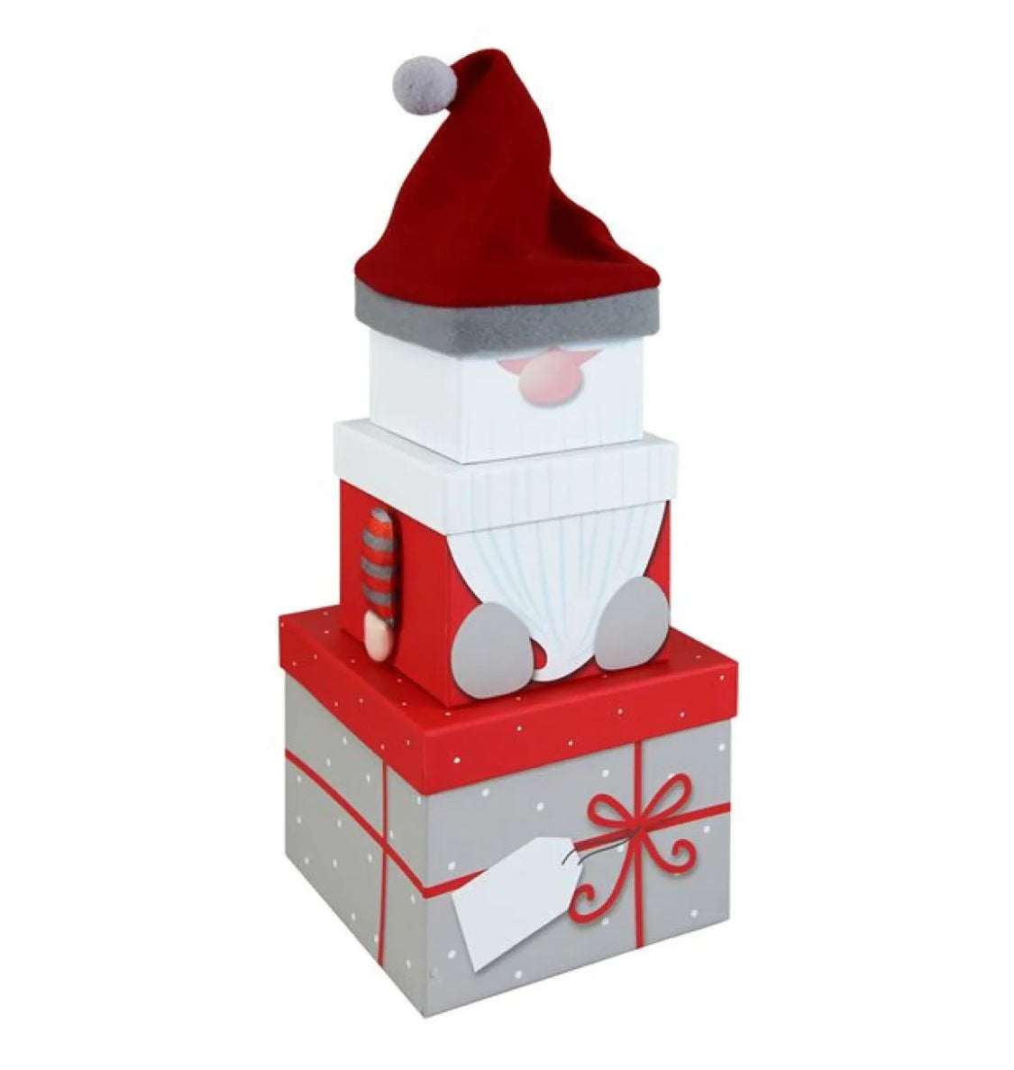 Personalised Christmas Character Stacking Gift Box Set